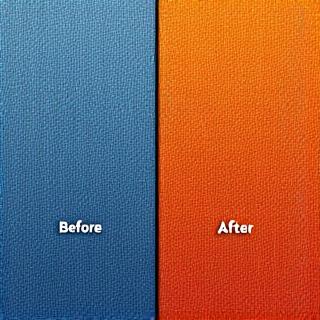UV protection treatment showing fabric color preservation results