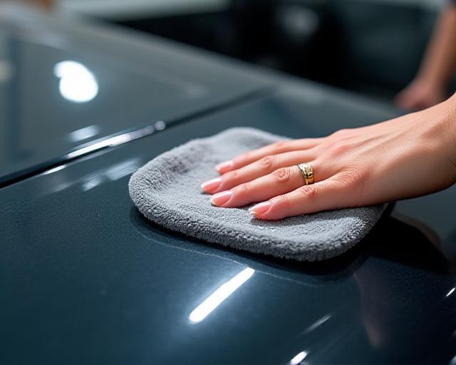 Vinyl convertible top professional treatment and conditioning